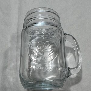 Libby County Fair drinking jar. Clear glass. Like new condition.